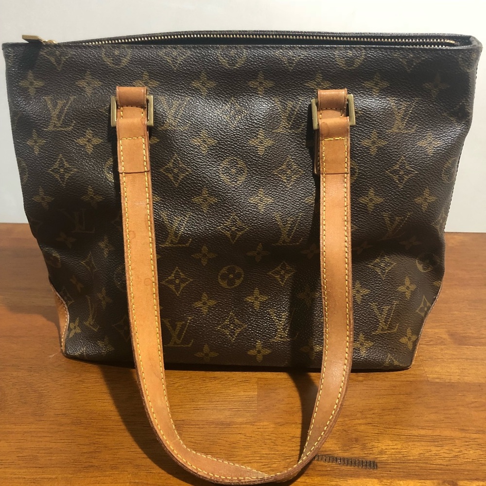 Louis Vuitton monogram cabas piano shoulder bag